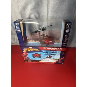 NEW Marvel Spider-Man 2CH Mini IR RC Helicopter MOTION SERSOR USB CHARGER LIGHTS